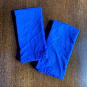 Set of 35 Blue Fabric Napkins